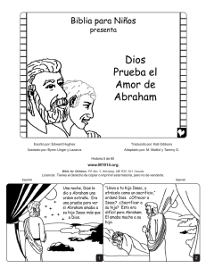 God Tests Abrahams Love Spanish CB6
