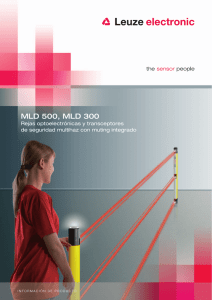 MLD 500, MLD 300 - Leuze electronic