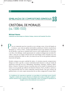 CRISTÓBAL DE MORALES (ca. 1500-1553)