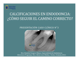 calcificaciones en endodoncia