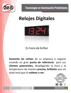 Relojes Digitales