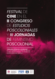 programa del festival de cine - III Congreso de Estudios