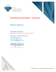 Emotional Quotient - ARGAVAN Consulting
