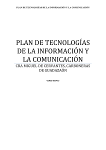 plan de tecnologías de la información y la comunicación