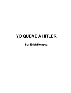 yo quemé a hitler - Pronombres Personales