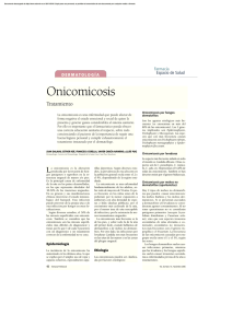 Onicomicosis