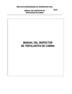 manual del inspector de tripulantes de cabina