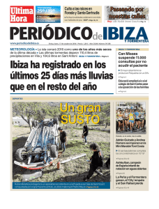 Un gran SUSTO Un gran SUSTO - Periódico de Ibiza y Formentera