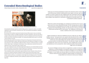 Extended Biotechnological Bodies