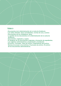 TEMA 9 - Junta de Andalucía