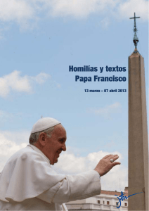 Homilías y textos Papa Francisco