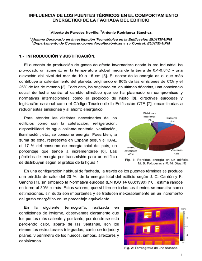 Influencia De Los Puentes T Rmicos En El Comportamiento Energetico