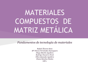 materiales compuestos de matriz metálica
