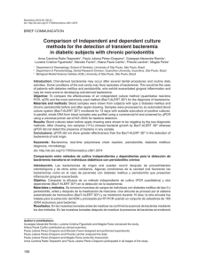 Comparison of independent and dependent culture methods for the
