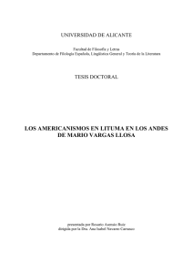 Lituma en los Andes - Biblioteca Virtual Miguel de Cervantes