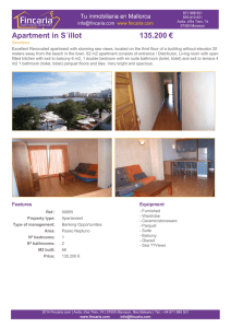 Apartment in S´illot - Fincaria.com