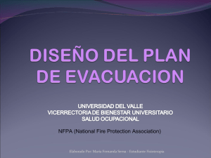 Documento Plan de Evacuación