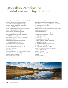 Participating Institutions and Organizations
