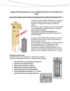 Ingersoll Rand presenta su nuevo Módulo Filtrante de Alta