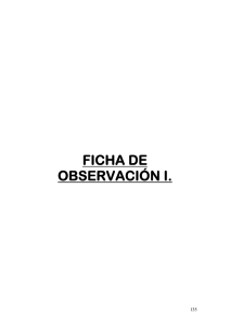 FICHA DE OBSERVACIÓN I.