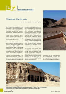 Hatshepsut, el faraón mujer