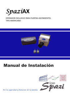 Manual Spazi AX