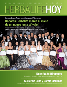 Honores Herbalife marca el inicio de un nuevo lema ¡Vívalo!
