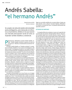 Andrés Sabella: “el hermano Andrés”