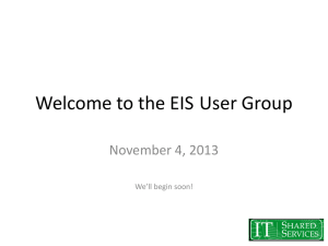 EIS User Group