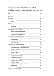 1 El barroco. Cultura, política e imagen del mito hispano Por Jorge