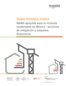 NAMA apoyada para la vivienda sustentable en México