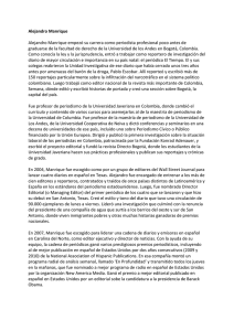 bioalejandromanrique.. - Escuela de Periodismo Carlos Septién