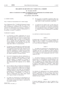 Reglamento de Ejecución (UE) no 198/2013 de la Comisión, de 7