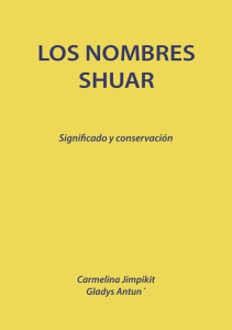 LOS NOMBRES SHUAR