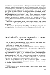 pdf La colonización española en América : El cuento de nunca