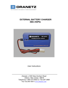 HDPQ External Battery Charger