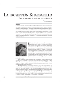 la proyección kharbarelli: cómo y por qué funciona esta técnica