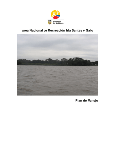 Área Nacional de Recreación Isla Santay y Gallo Plan de Manejo
