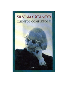 SILVINA OCAMPO – CUENTOS COMPLETOS (Vol