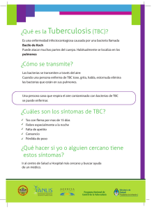 Qué es la Tuberculosis (TBC)? - Ministerio de Salud de la Nación