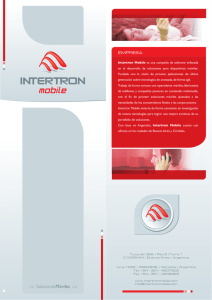 SolucionesMóviles - Intertron Mobile
