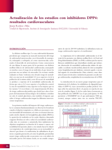 Actualización de los estudios con inhibidores