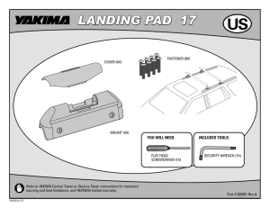 landing pad 17