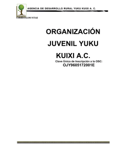 ORGANIZACIÓN JUVENIL YUKU KUIXI A.C.