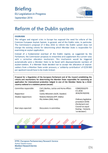 Reform of the Dublin system - European Parliament
