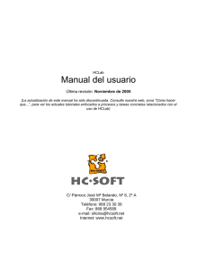 Manual - HCSoft