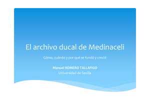 El archivo ducal de Medinaceli