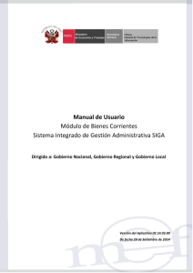 Manual de Cambios ML - SIGA v5.9.1