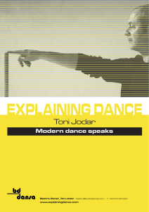 Toni Jodar - Explica Dansa