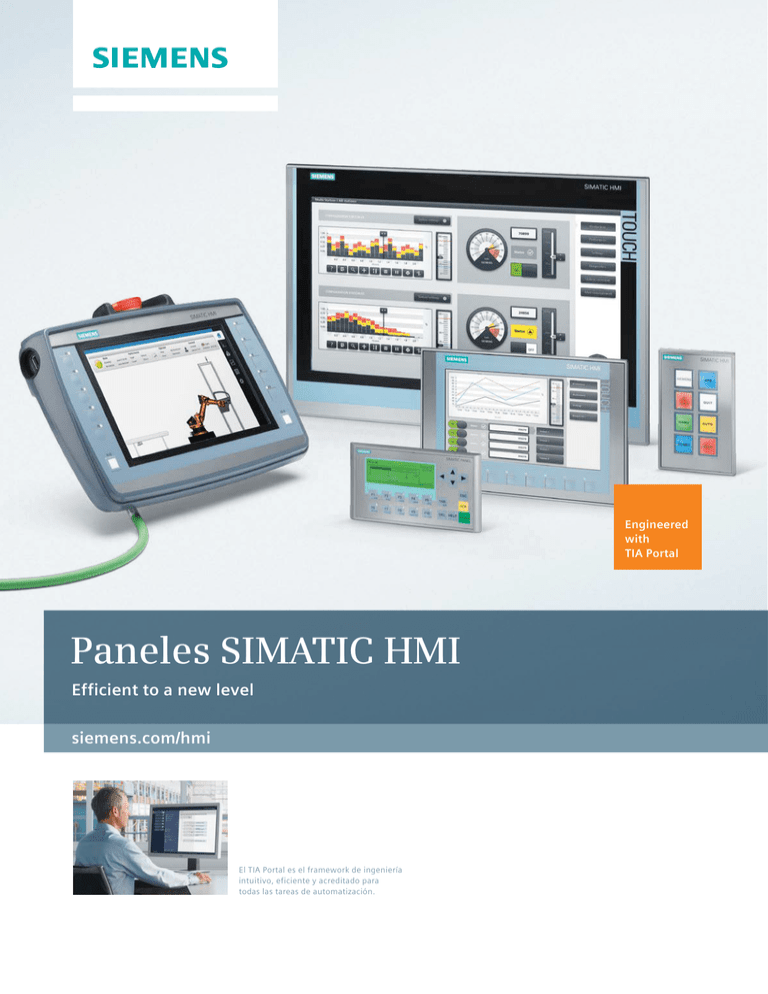 SIMATIC HMI Panels Efficient To A New Level